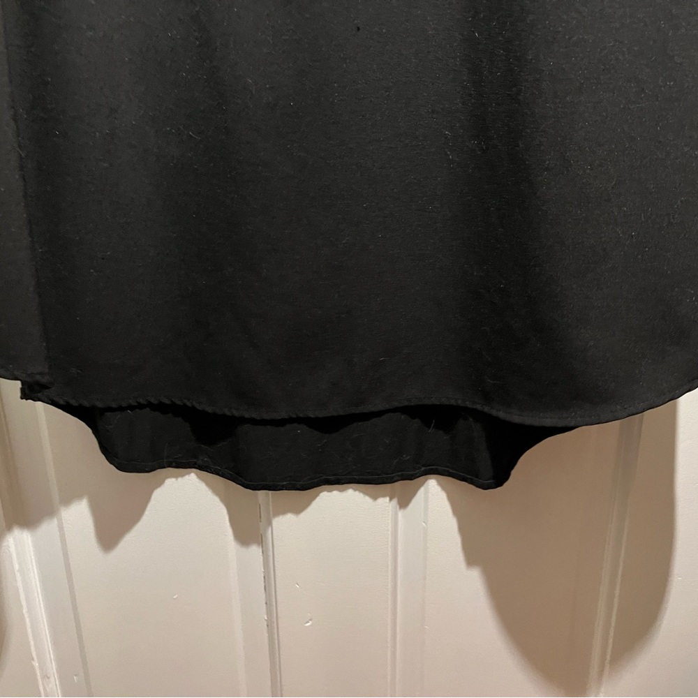 New York & Company Black Sleeveless 1/4 Zip Dress - Picture 6 of 6